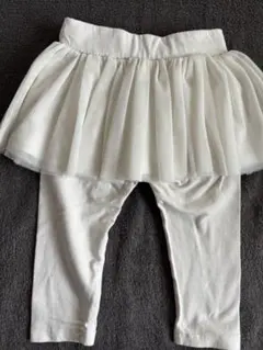 GAP ホワイトスカート付きレギンス 12-18ヶ月