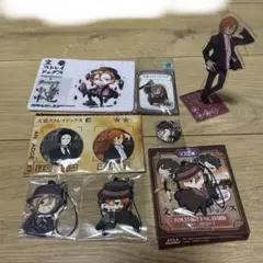 文スト　中原中也グッズ8点まとめ　（コミックス特典缶バッジ含む）