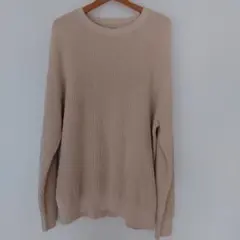 GAP クルーネック ニット セーター ベージュ