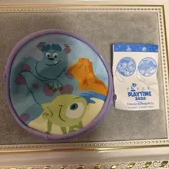 東京ディズニーシー　ピクサープレイタイム　モンスターズインク　コインケース