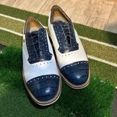 希少 美品 フットジョイ ドライジョイズ ゴルフシューズ 27㎝ 本革 