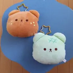 くまくまベーカリー　 パスケース ぬいぐるみ 2個セット