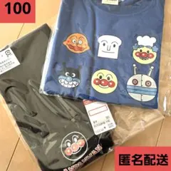 100 アンパンマン　半袖Tシャツ　パンツ　セット