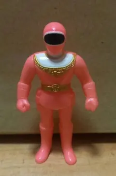 オーレンジャー当時物✨ミニソフビ✨平成レトロ✨オーピンク✨
