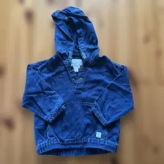 ZARA キッズ デニムパーカー 86cm 12-18m