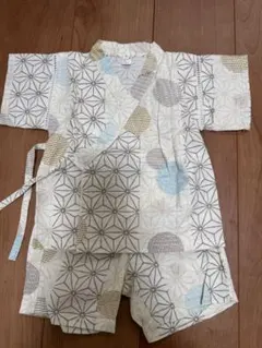 アプレレクール　幾何学模様 甚平 100cm