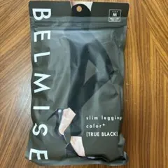 BELMISE スリムレギンス M TRUE BLACK 360°超強力着圧