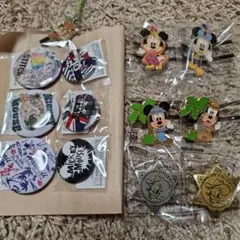 ディズニー ピンバッジ 缶バッジ まとめ売り - メルカリ