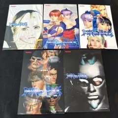 デッドオアアライブ2 特典ポストカード　５点まとめ売り