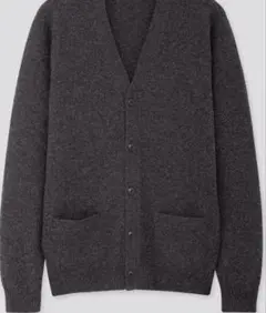 UNIQLO ラムVネックカーディガン