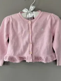 《Ralph Lauren》フリルが可愛いカーディガン