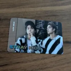 stray kids 店舗特典 クリアトレカ バンチャン & ハン
