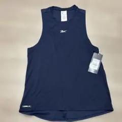 Reebok LM タンクトップ S ネイビー