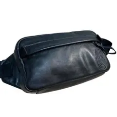 【美品】コーチ　COACH ボディバッグ　スリング　ウエスト　カーフレザー　黒