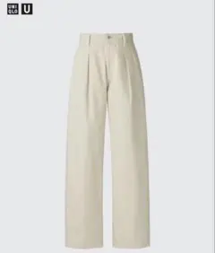 UNIQLO U ワイドフィットタックパンツのサムネイル