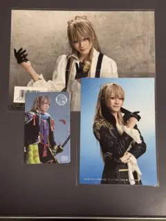 小竜景光　特典ブロマイド　3点セット　江水散花雪