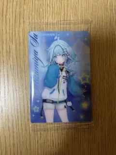 ホロライブ　ウエハースvol.5　メタリックプラカード　水宮枢