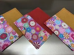 和柄コースター3枚セット