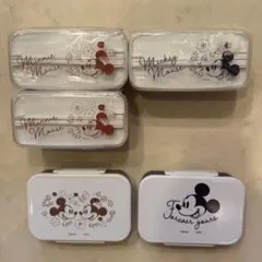 ディズニー　ミッキー　ミニー　弁当箱　ランチボックス　5個セット