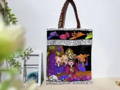 ハンドメイド トートバッグ ロラライハリス 一点物