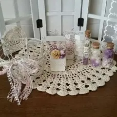 ラブ＆ピース様☆おまとめ☆アイアンハンキング☆7点セット☆パープル