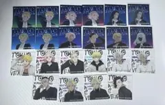 東リベ　アニメイト特典　ステッカー　別フレ　クリアカード　セット