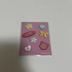 BANILA CO 刺繍ワッペンセット