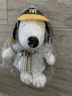 ［新品］スヌーピー 阪神タイガースユニフォーム ぬいぐるみ 約20cm