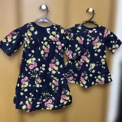 baby GAP 花柄ワンピース 5歳　2歳