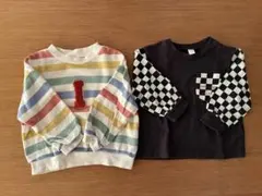 apres les cours トレーナー 長袖Tシャツ 90