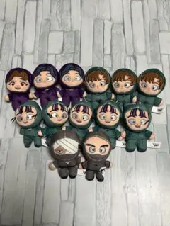 忍たま乱太郎 ほわぬい タソガレドキ忍軍 等13体まとめ売り