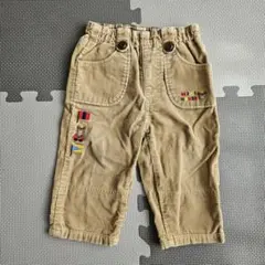 ミキハウス コーデュロイパンツ ズボン プッチーくん 80 MIKIHOUSE