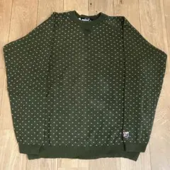 undefeated コットンニット グリーン Mサイズ