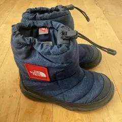 値下げSALE THE NORTH FACE キッズブーツ ネイビー22cm