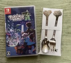 Switch版 ポケモンレジェンズ Z-A＋スレンレスカトラリーセット