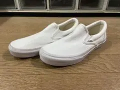 vans スリッポン バンズ メンズ スニーカー ホワイト 白 ローカット