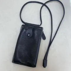 kotty黒 クロコスマホショルダーバッグ - メルカリ
