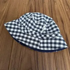 GREEN LABEL RELAXING キッズ バケットハット　リバーシブル