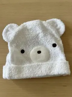 familiar ベビー帽子 クマデザイン 70-80cm