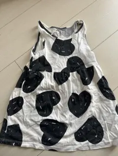 H&M ハート柄 ワンピース EUR 92