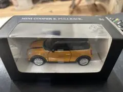 【1/43】BMW ミニクーパーS ミニカー オレンジ×ブラックのサムネイル