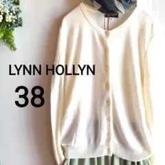 LYNN HOLLYN リンホーリン　長袖 カーディガン オフホワイトのサムネイル