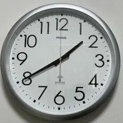 MAG シルバー　掛時計