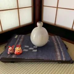 【黒田光楽】　萬古焼　花瓶　結構大きい 黒田光楽】 萬古焼 花瓶 結構大きい 【公式通販】