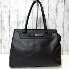 ✨極美品 ケイトスペード トートバッグ パテントレザー A4 大容量 
