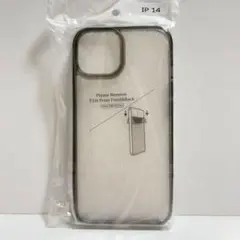 iPhone 14 透明ケース フィルム付き　シンプル