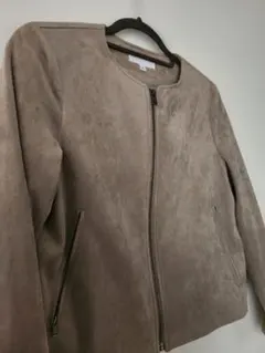 レディース ノーカラージャケット身幅50