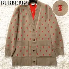 極美品 現行✨バーバリー カーディガン カシミヤ モノグラム TBロゴ ニット 2025年最新】バーバリー カーディガン モノグラムの人気アイテム