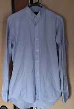 ウイングカラーシャツ 結婚式 水色 ブルースカイブルー