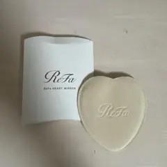 ハート型ミラー リファ　ReFa ローズゴールド